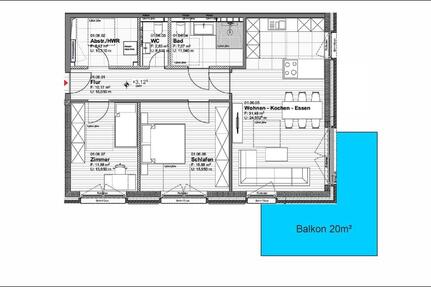 Moderne Neubau Wohnung in Diepholz Aschen mit Walboxen !!