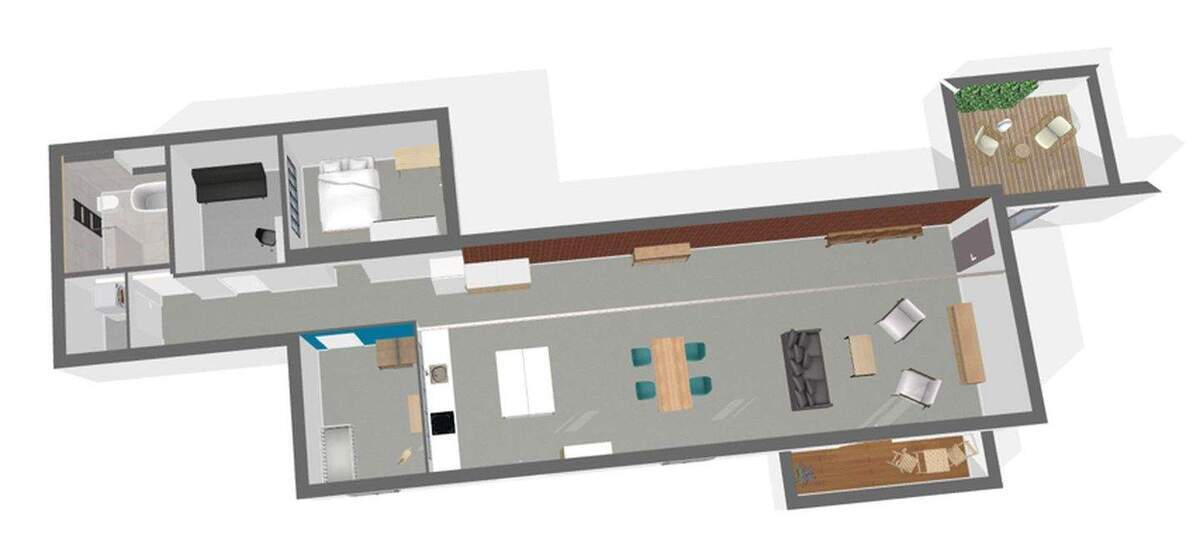 Modernes Loft mit Südbalkon & Stellplatz - Zentrale Lage in Nürnberg 5 zimmer