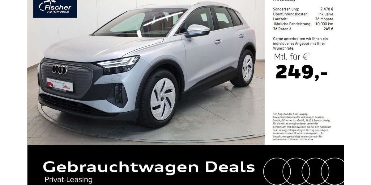 Audi Q4 e-tron 18.538 km 42.880 &euro; Ursensollen 92289