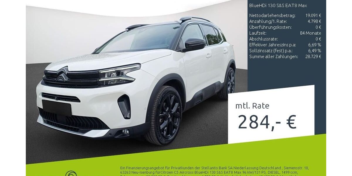 Citroen C5 Aircross 54.935 km 23.889 &euro; Ahaus 48683