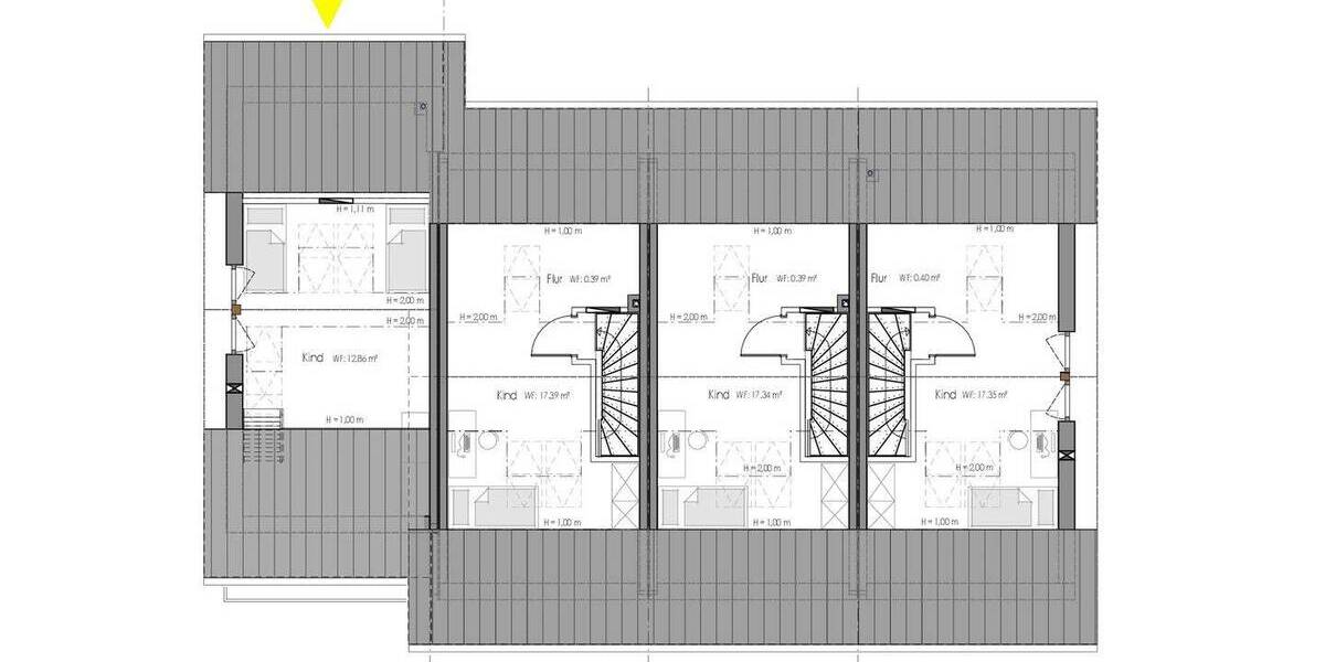 Reihenendhaus Raubling Nicklheim - 3 Zimmer, 100 m&sup2;, 719.500&euro; | Angebot:25684078