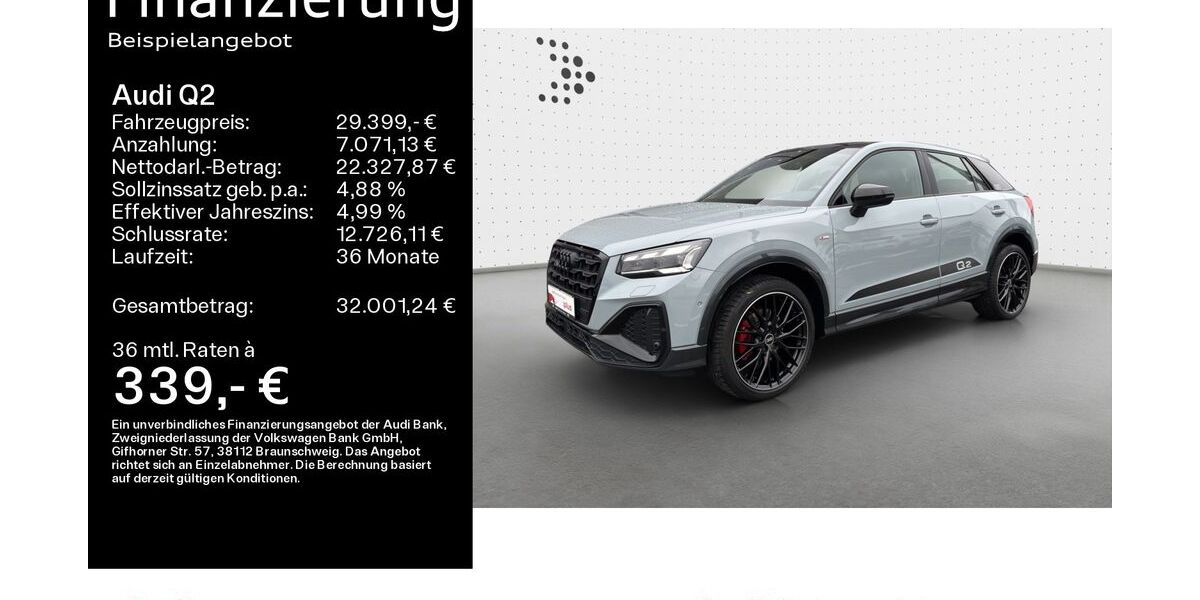 Audi Q2 32.300 km 29.399 &euro; Hanau 63452