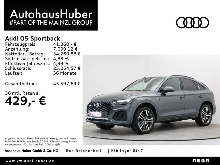 Audi Q5 45.480 km 40.820 € Bad Reichenhall 83435