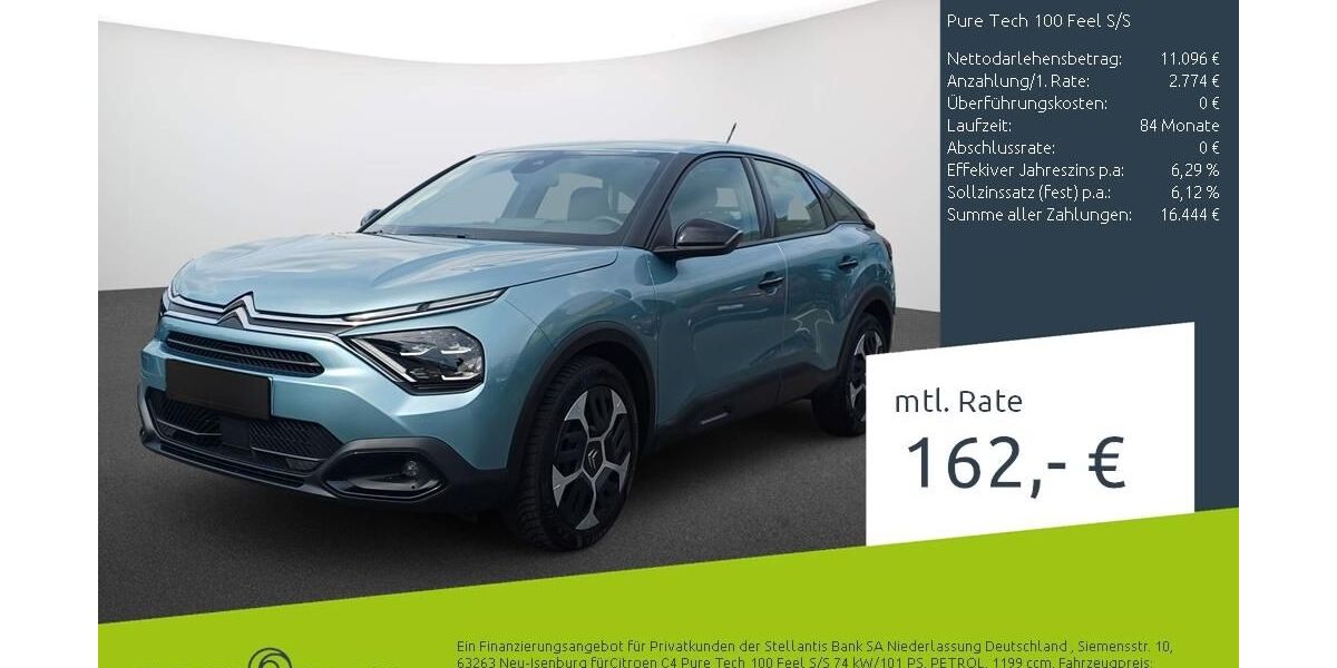 Citroen C4 20.206 km 13.979 &euro; Münster - Amelsbüren 48163