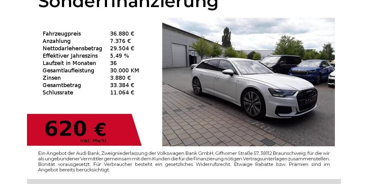 Audi A6 7.741 km 36.880 &euro; Nürnberg 90441