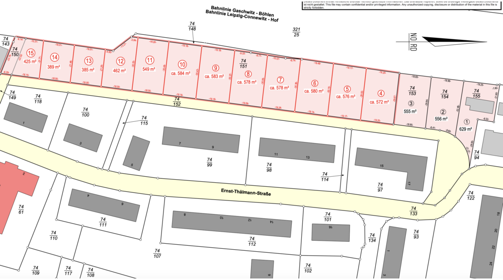 Grundstück zu verkaufen in Böhlen 1.100.000 € 8214 m²