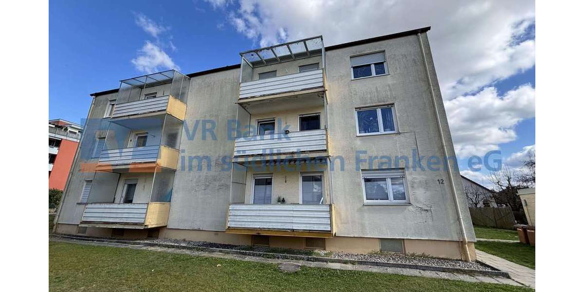 Etagenwohnung Wassertrüdingen - 3 Zimmer, 83 m&sup2;, 169.000&euro; | Angebot:26770625
