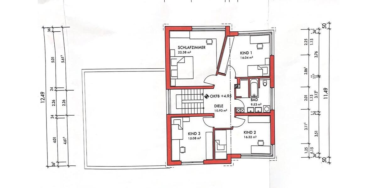 Etagenwohnung Lohr am Main - 3 Zimmer, 88 m&sup2;, 890&euro; | Angebot:26626304