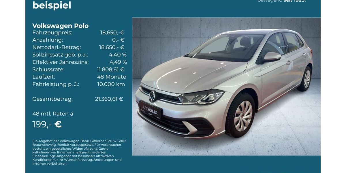 VW Polo 6.000 km 18.650 &euro; Bad Dürkheim 67098