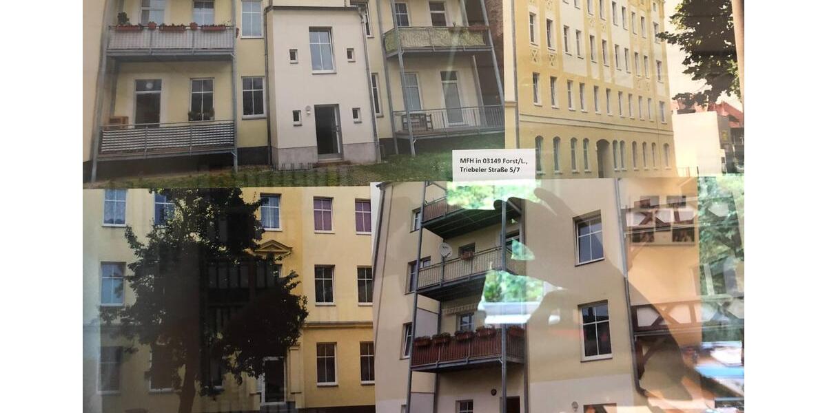 vollsanierte 2-Raumwohnung mit großem Balkon + Stellplatz 2 zimmer