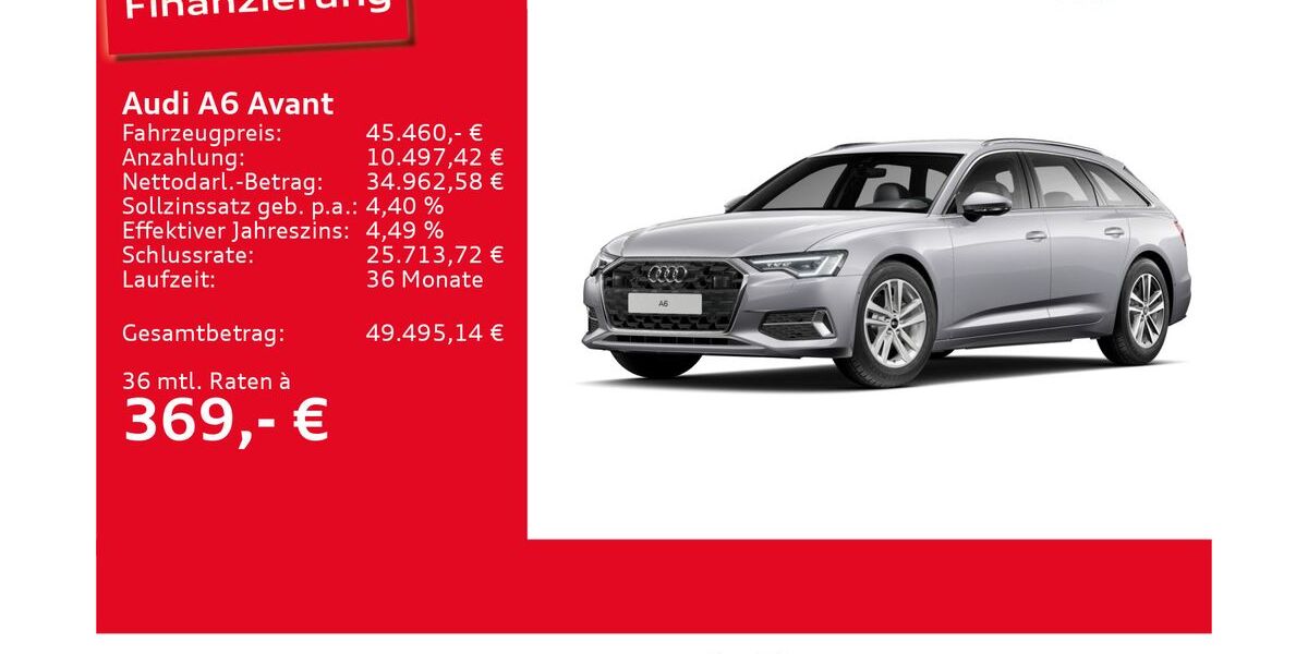 Audi A6 27.231 km 45.460 &euro; Ulm 89073