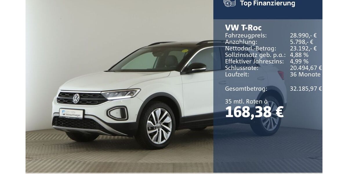 VW T-Roc 15.679 km 26.550 &euro; Buchholz 21244