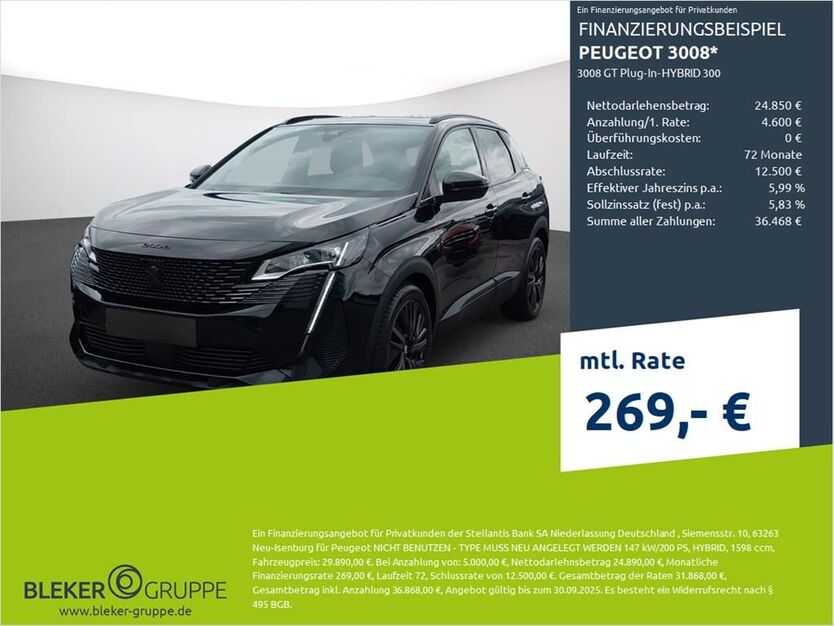 Peugeot 3008 57.544 km 26.680 € Münster - Amelsbüren 48163