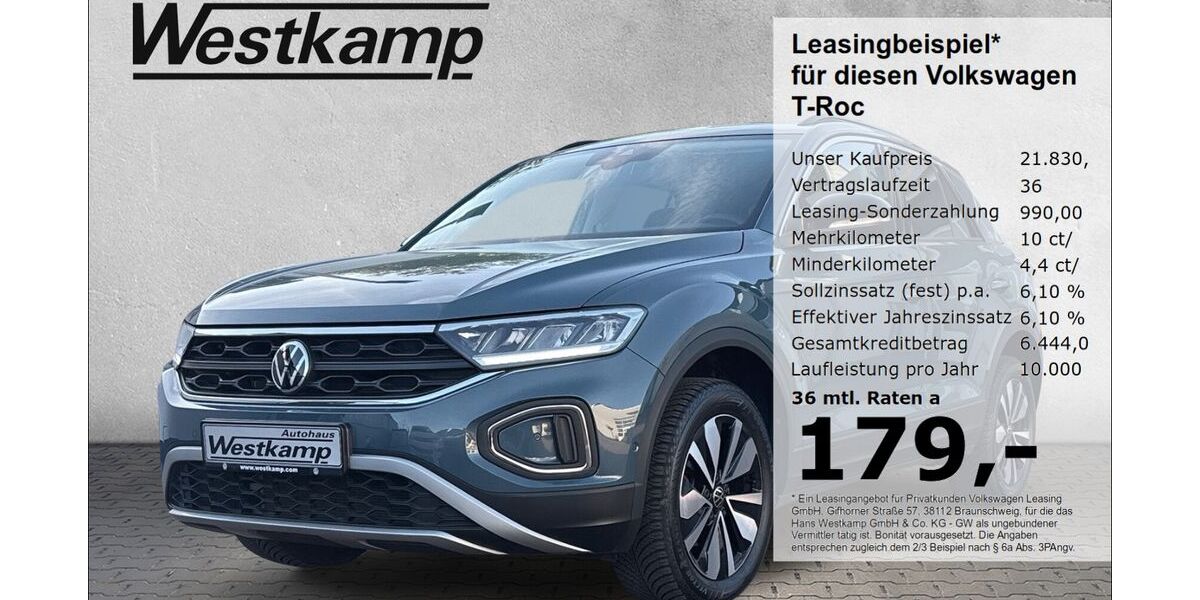 VW T-Roc 16.850 km 21.830 &euro; Frechen 50226