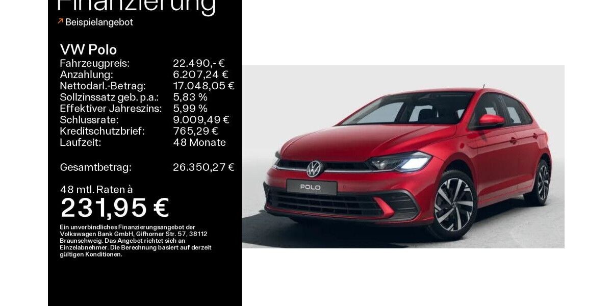 VW Polo 4.900 km 22.490 &euro; Sand am Main 97522