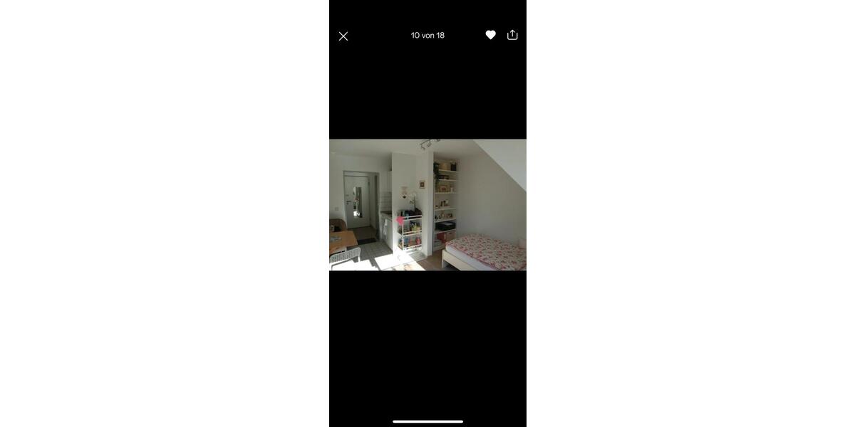 Etagenwohnung Gießen Allendorf - 1 Zimmer, 19 m&sup2;, 97.500&euro; | Angebot:25125268