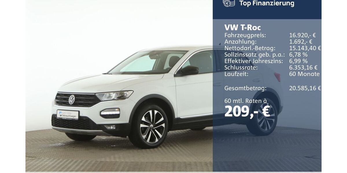 VW T-Roc 103.271 km 15.650 &euro; Buchholz 21244