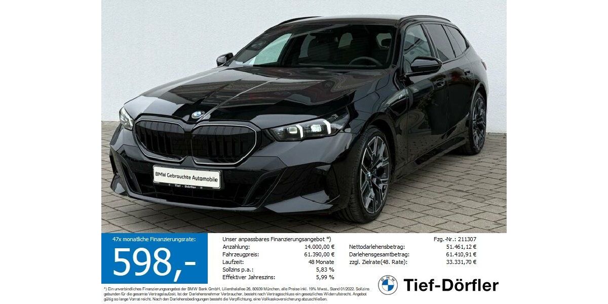 BMW 540 20.400 km 61.299 &euro; Marktsteft 97342