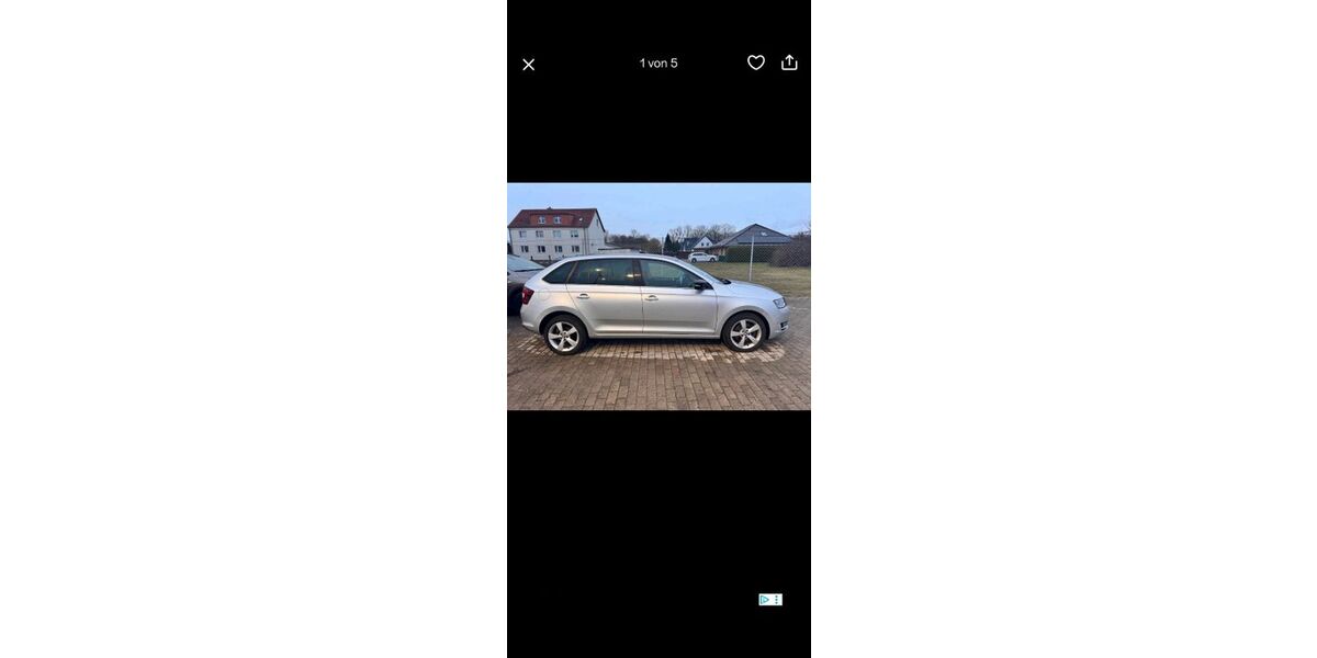 Skoda Rapid 68.000 km 14.500 &euro; Stralsund 18439