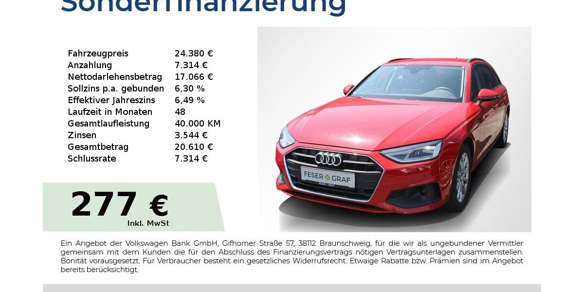 Audi A4 79.300 km 22.750 &euro; Höchstadt an der Aisch 91315