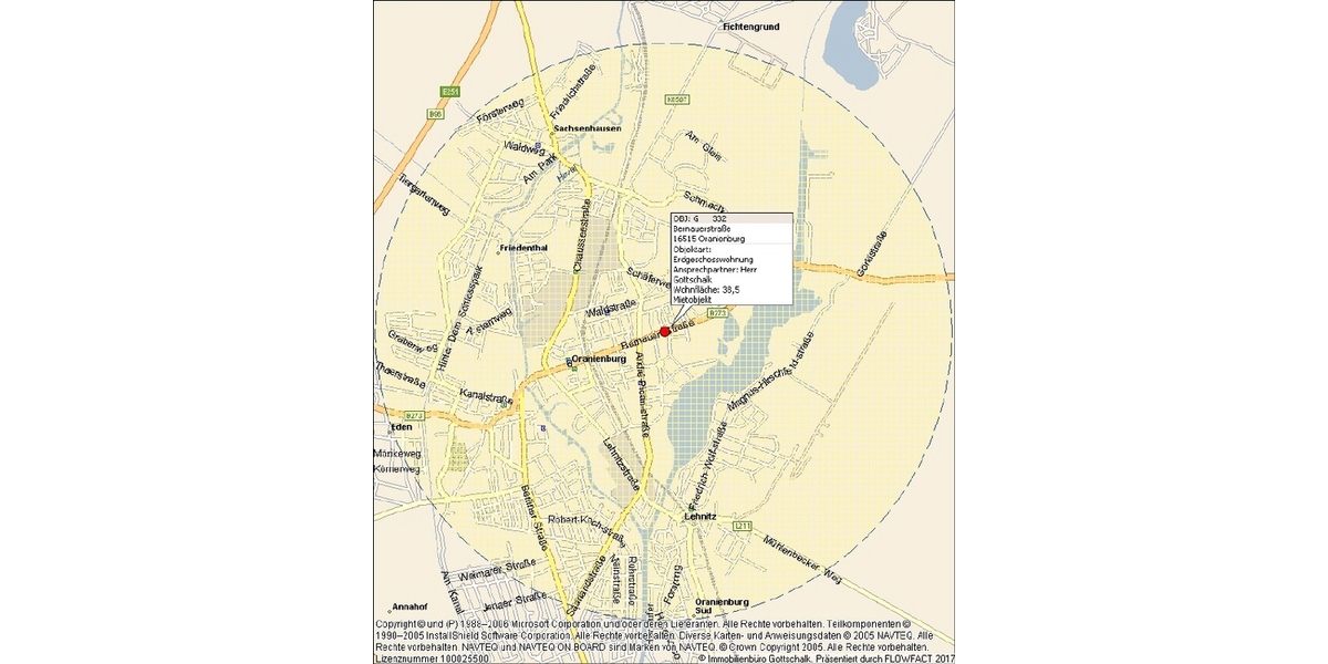 2 Raumwohnung in Oranienburgs bester Lage - Erdgeschoßwohnung Oranienburg | Angebot:24329788