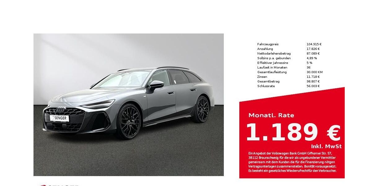 Audi A6 9.000 km 81.990 &euro; Münster 48153