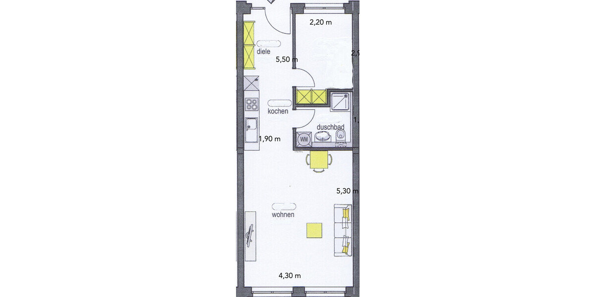 Helles Appartement mit Stellplatz und Einbauküche - Erdgeschoßwohnung Muggensturm | Angebot:26675720
