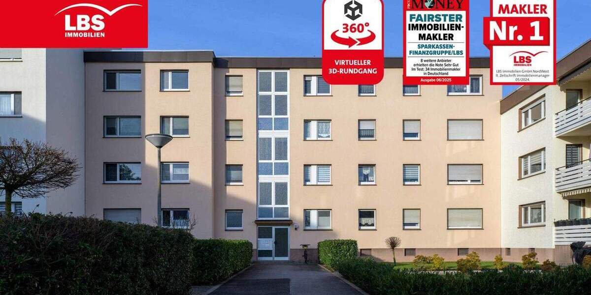 Etagenwohnung Hamm Mark - 3 Zimmer, 105 m&sup2;, 190.000&euro; | Angebot:24725020