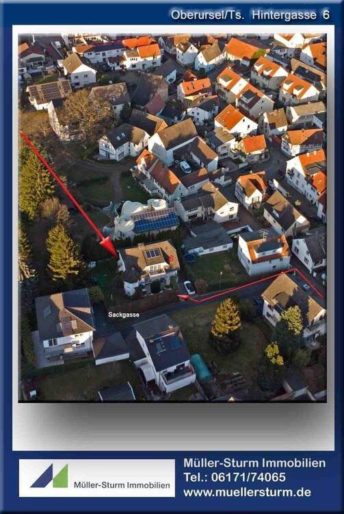 OBERURSELTs. Große EG-Wohnung mit riesigem Garten (Im 2-FH!!)