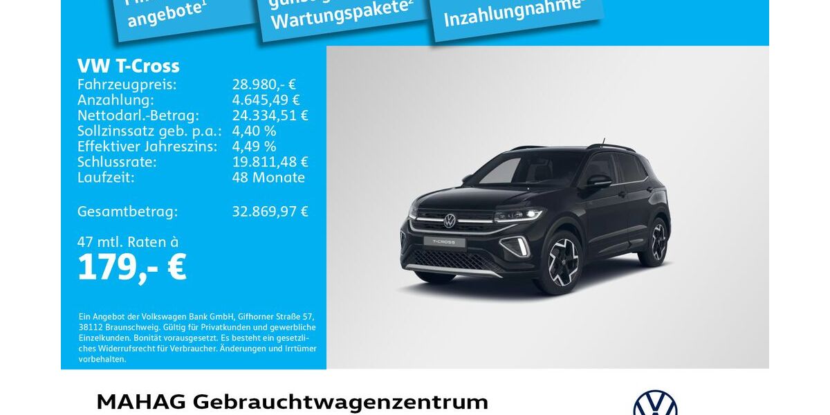 VW T-Cross 18.001 km 28.980 &euro; München 80935