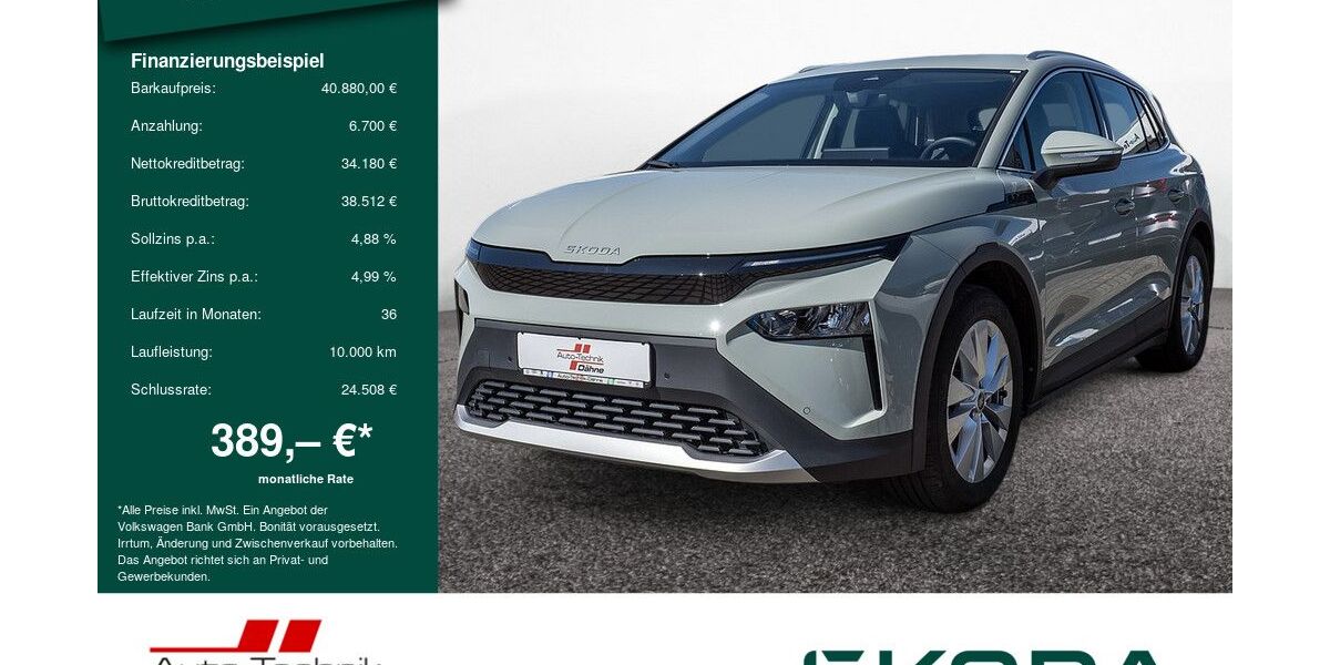 Skoda Elroq 4.802 km 40.880 &euro; Wittenberge 19322