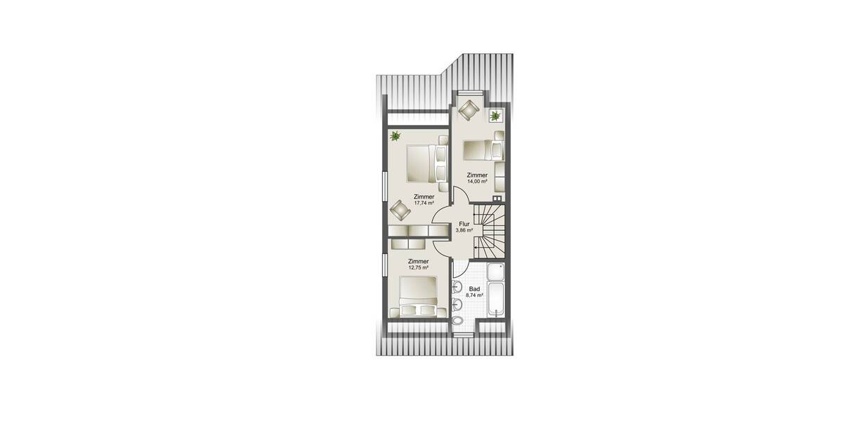 Doppelhaushälfte Allersberg Eismannsdorf - 5 Zimmer, 122 m&sup2;, 1.400&euro; | Angebot:26275736