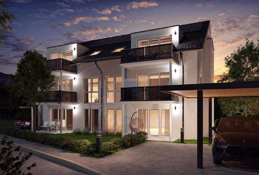 Erstbezug! Hochwertige 3 Zimmer Neubauwohnung, Designküche & Carport in Sindelfingen 3 zimmer
