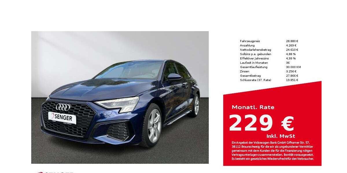 Audi A3 26.673 km 28.880 &euro; Münster 48153