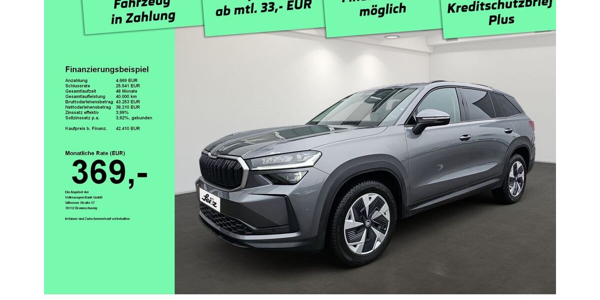 Skoda Kodiaq 27.045 km 42.060 &euro; Memmingen 87700