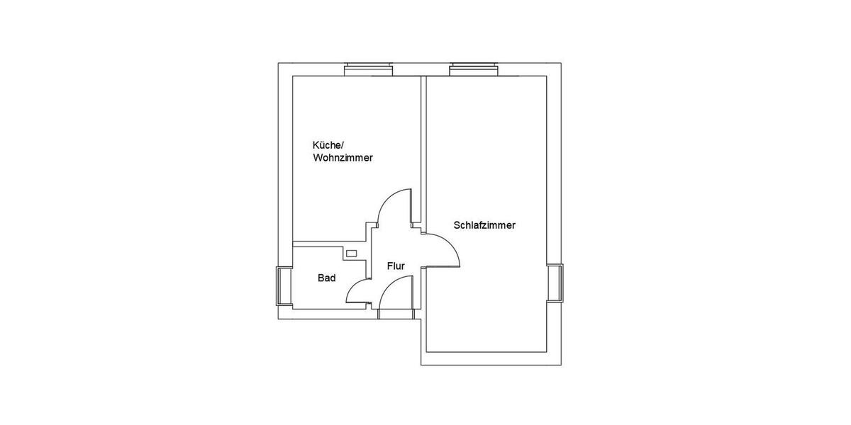 Dachgeschoßwohnung Groß Kreutz (Havel) - 1.5 Zimmer, 42 m&sup2;, 595&euro; | Angebot:25214507