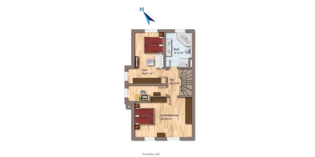 Doppelhaushälfte Bad Krozingen Hausen an der Möhlin - 7 Zimmer, 150 m&sup2;, 649.000&euro; | Angebot:26763969