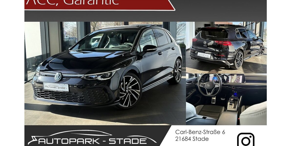 VW Golf VIII GTD Pano LED VirtualCockpit Leder ACC 8.500 km 37.999 &euro; Stade 21682