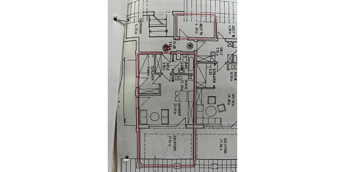 Etagenwohnung Marklkofen - 2 Zimmer, 63 m&sup2;, 189.000&euro; | Angebot:25840297