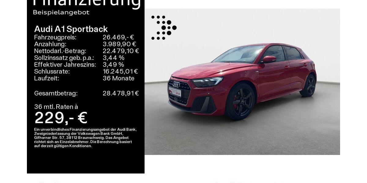 Audi A1 4.400 km 25.879 &euro; Hanau 63452