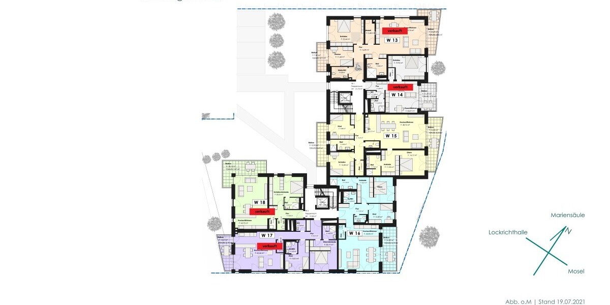 Großzügige helle Wohnung im KFW 40 Sparhaus Trier mit Top Verkehranbindung Luxemburg - Etagenwohnung Trier Feyen-Weismark | Angebot:27266457