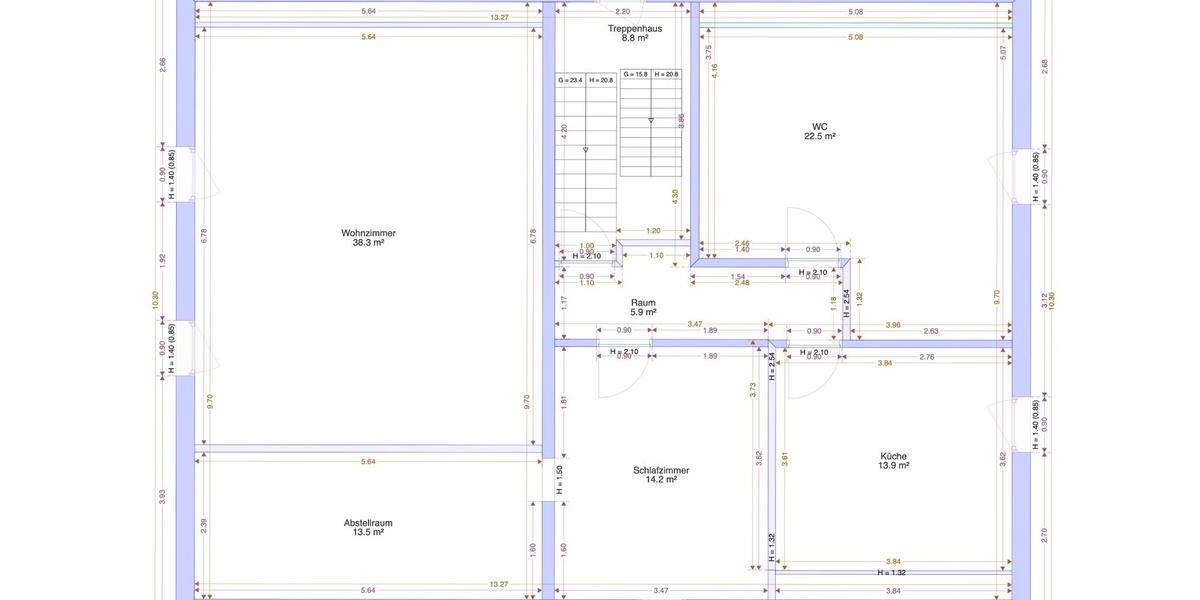 Mehrfamilienhaus, Wohnhaus Dornstetten - 9 Zimmer, 250 m&sup2;, 230.000&euro; | Angebot:26346048