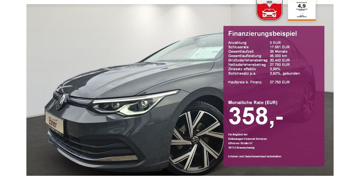 VW Golf 49.600 km 27.750 &euro; Albbruck 79774