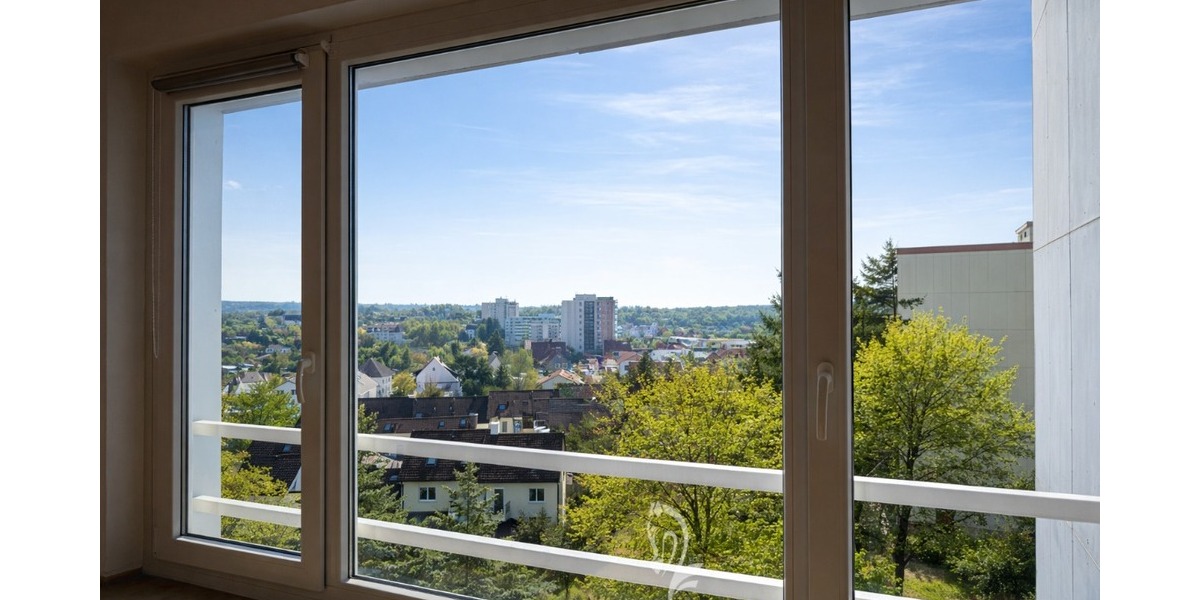 *reserviert* 5 Minuten zur Hubland Uni- Studenten- Apartment mit Weitblick und Aufzug - Etagenwohnung Gerbrunn | Angebot:26321844