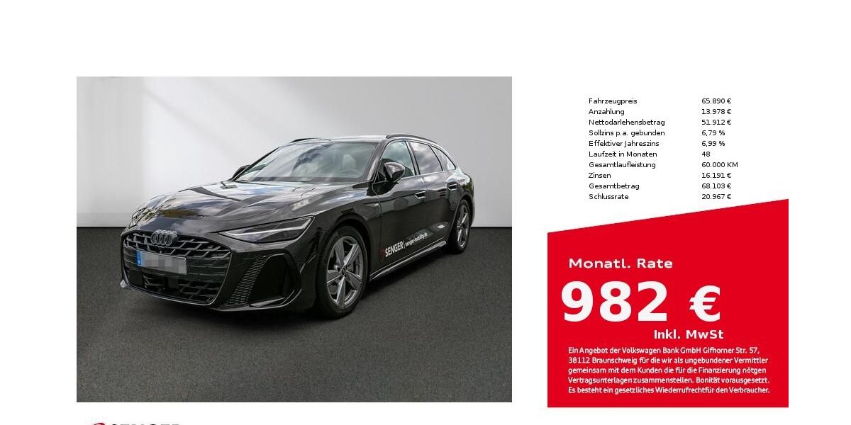 Audi A6 13.500 km 62.490 &euro; Lübeck 23556