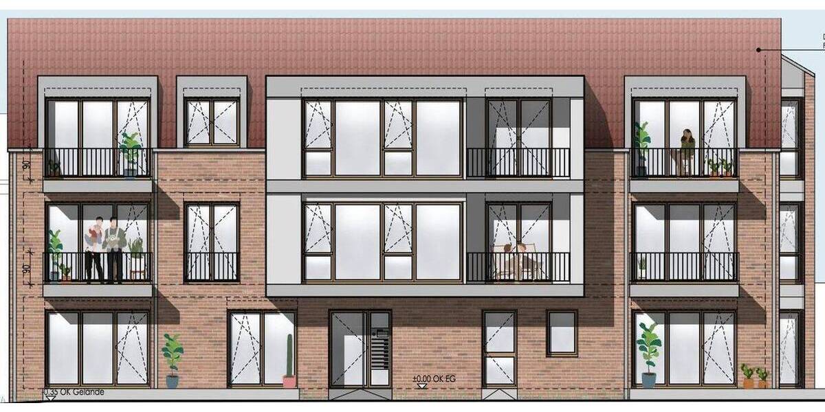 Etagenwohnung Nauen Berge - 2 Zimmer, 55 m&sup2;, 722&euro; | Angebot:26233623