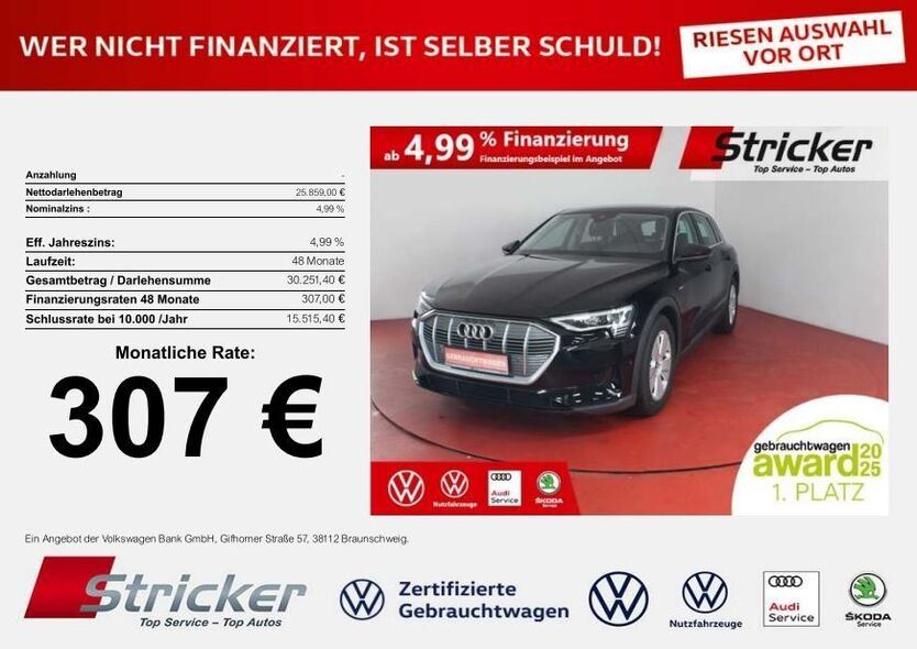 Audi e-tron 38.015 km 25.849 € Detmold 32760