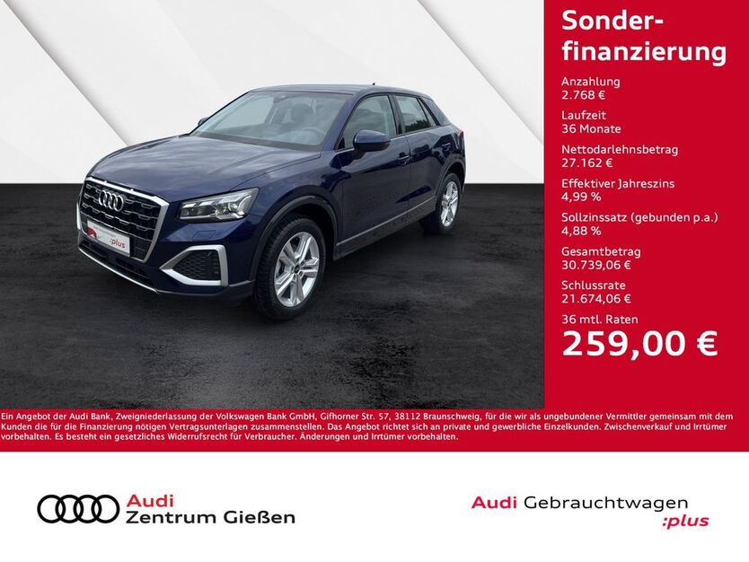 Audi Q2 3.150 km 29.930 € Giessen 35394