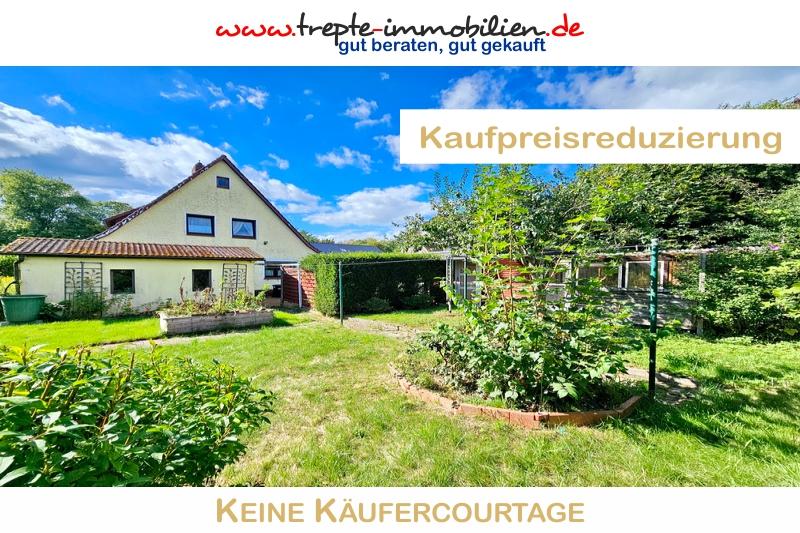 Frühlings-ANGEBOT: Ein- oder Zweifamilienhaus in Traum-Lage am Oereler Kanal ! - Einfamilienhaus Bremervörde | Angebot:22638251