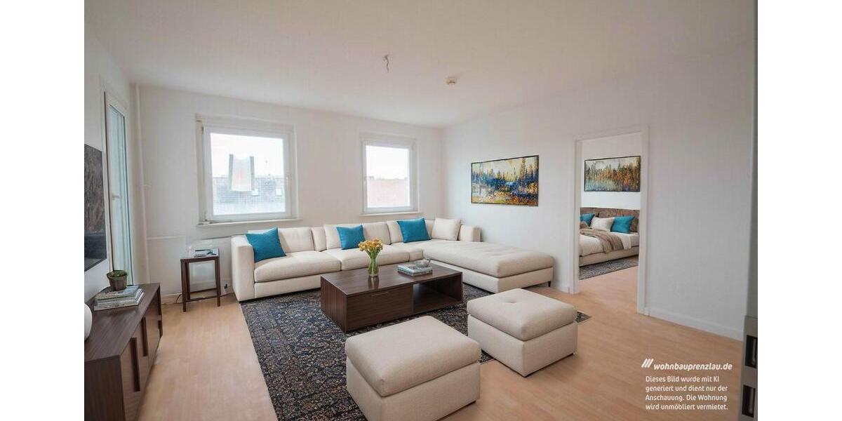 Etagenwohnung Prenzlau - 3 Zimmer, 68 m&sup2;, 580&euro; | Angebot:26454067
